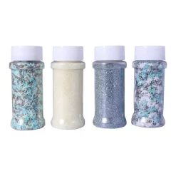 New PME Sprinkle Mix Winter Wonderland Set/4