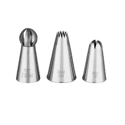 Hot PME Spuitmondjes Medium Cupcakes Set/3