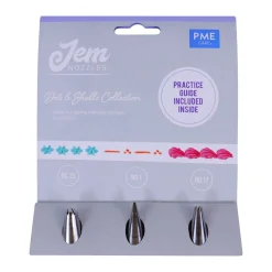 Outlet PME Spuitmondjes Stippen & Schelpen Set/3