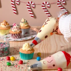 Best PME Spuitzakken Kerst 30cm 12 stuks**