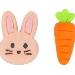 New PME Suikerdecoratie Paashaas / Wortel 12st.