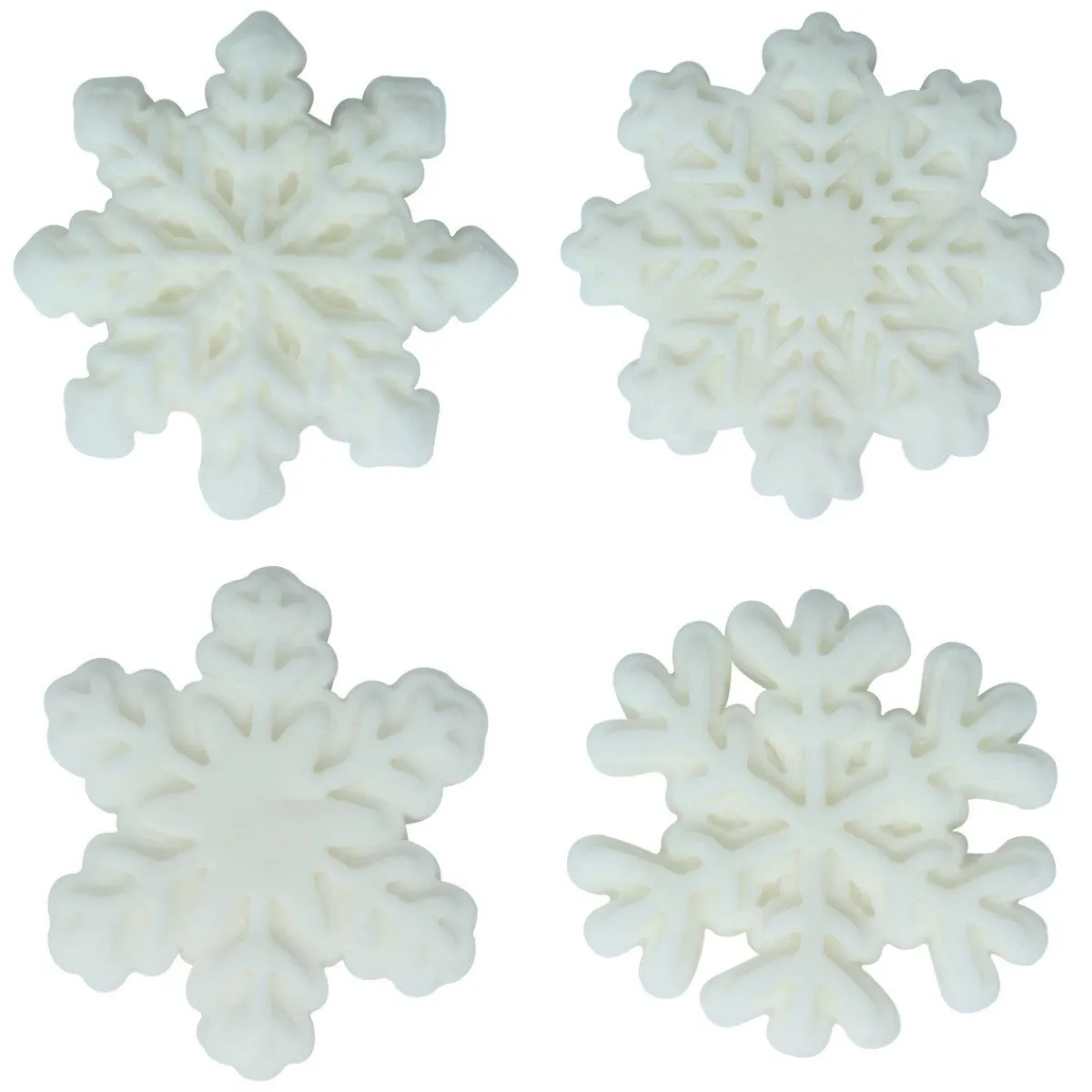 Hot PME Suikerdecoratie Sneeuwvlokken 12st.