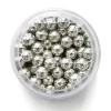 Outlet PME Suikerparels Zilver 6mm 25 gram