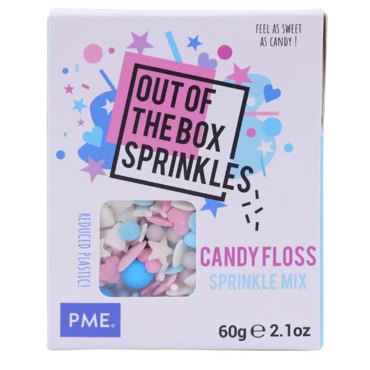 Hot PME Suikerspin Sprinkle Mix (Out of the Box) 60g
