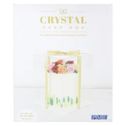 Clearance PME Taartdoos Transparant 30x30x38cm