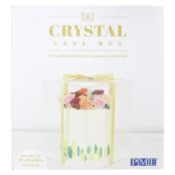 New PME Taartdoos Transparant 35x35x38cm