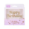 Discount PME Taartkaarsje Happy Birthday Goud