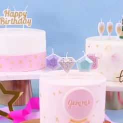 Discount PME Taartkaarsje Happy Birthday Goud