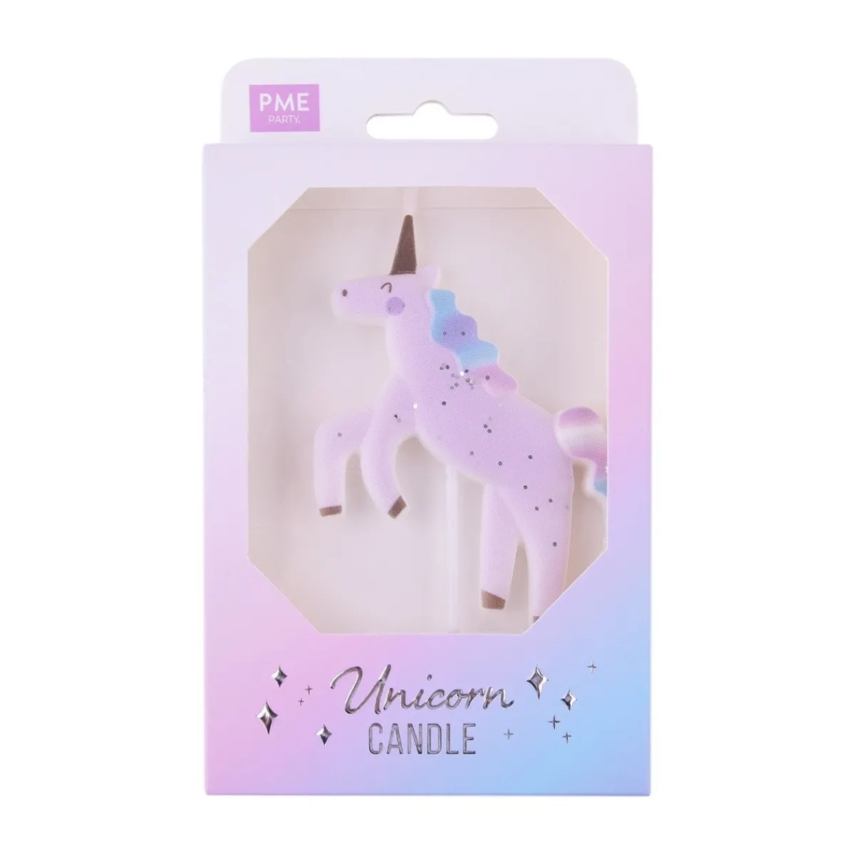 Clearance PME Taartkaarsje Unicorn 3D