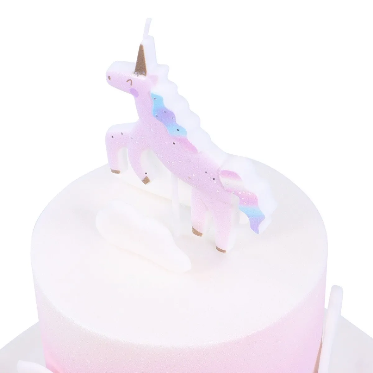 Clearance PME Taartkaarsje Unicorn 3D