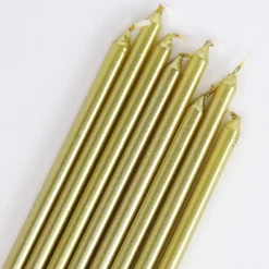 Sale PME Taartkaarsjes Goud Extra Lang (15cm) Set/16