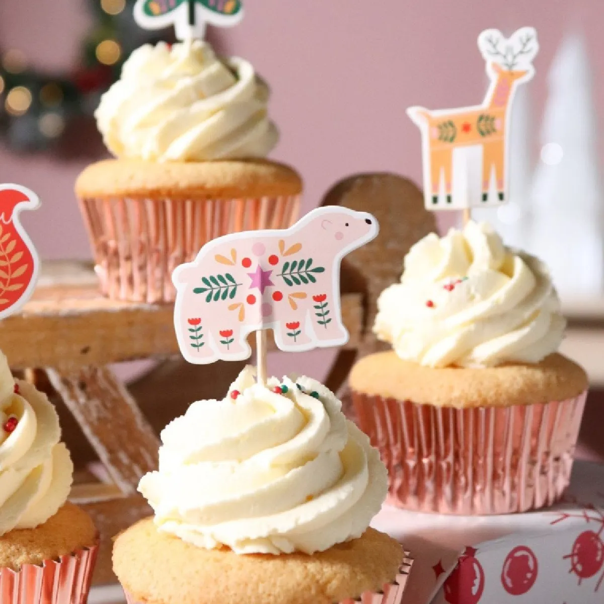 Outlet PME Taartprikkers Betoverend Bos 7cm 24st.