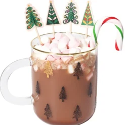 New PME Taartprikkers Kerstbomen 24st.