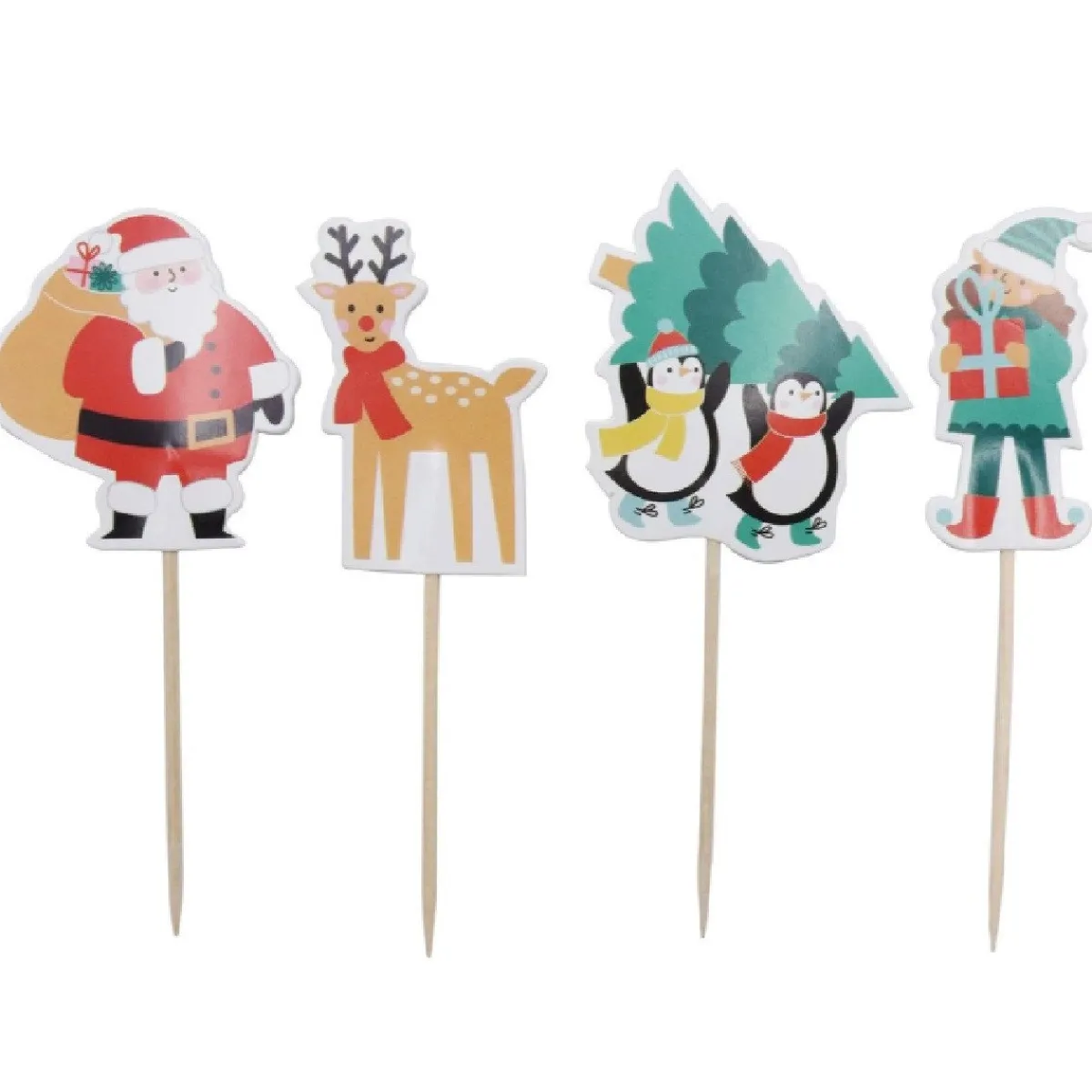 Best PME Taartprikkers Kerstman 24st.