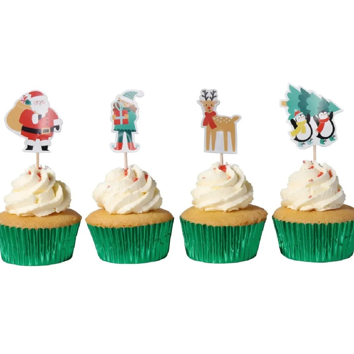 Best PME Taartprikkers Kerstman 24st.