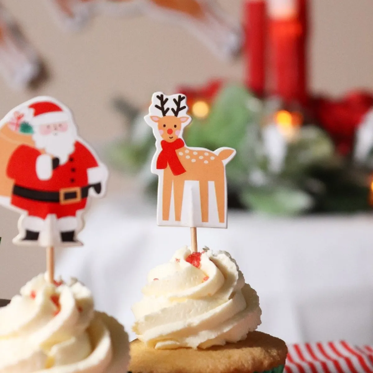 Best PME Taartprikkers Kerstman 24st.