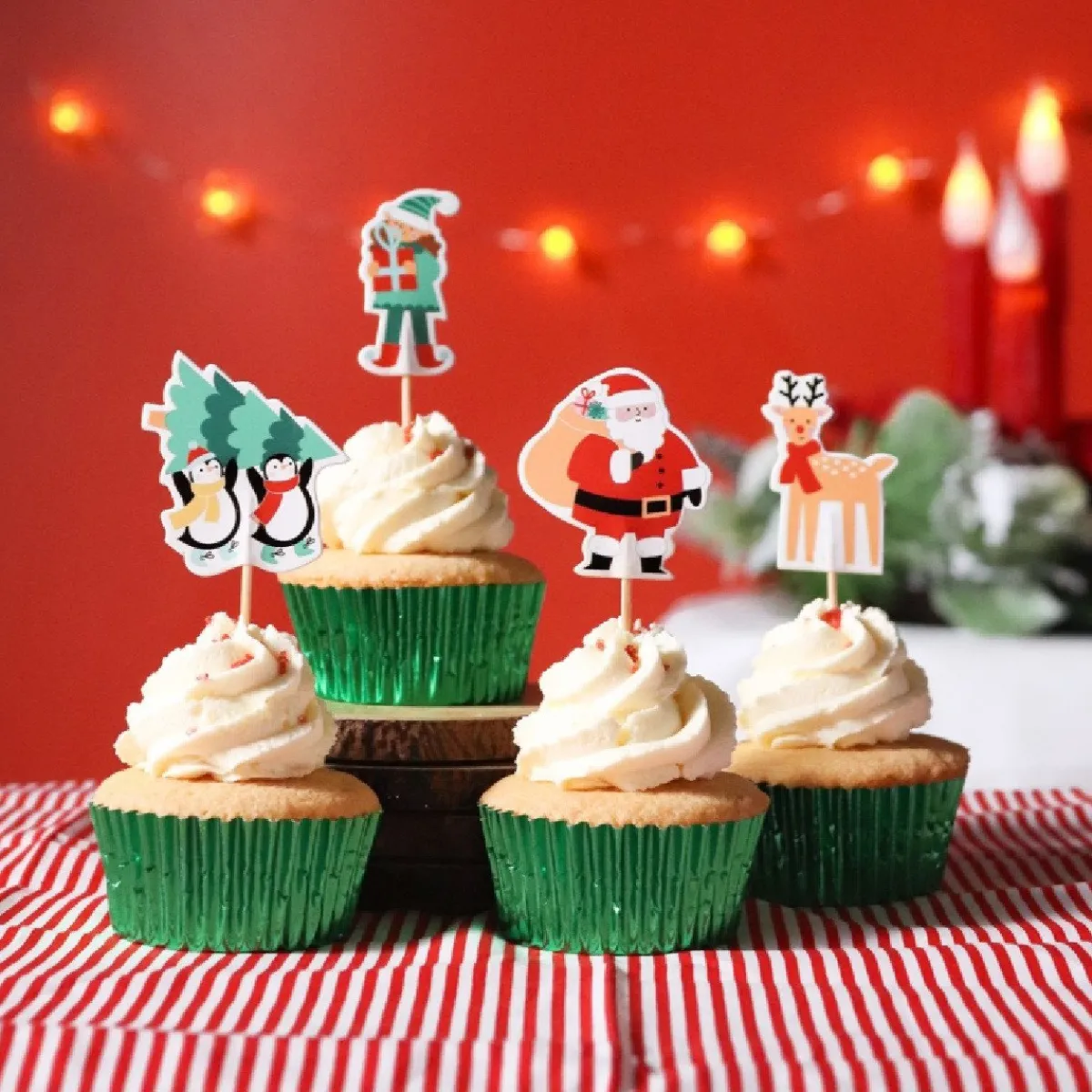 Best PME Taartprikkers Kerstman 24st.
