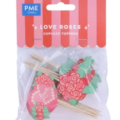Clearance PME Taartprikkers Liefdes Rozen 24st.