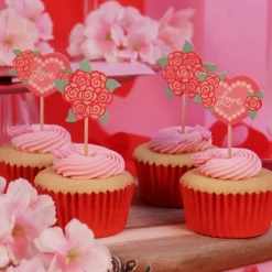 Clearance PME Taartprikkers Liefdes Rozen 24st.
