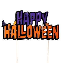 Outlet PME Taarttopper Happy Halloween 11,5x7cm