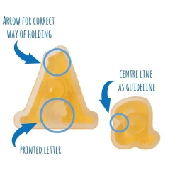 Best PME Tekst Stempelset Alfabet Fun Fonts - Collectie 2