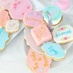 Online PME Tekst Stempelset Klein Fun Fonts - Collectie 1