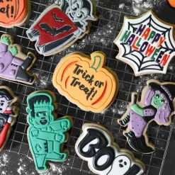 Online PME Uitsteker & Stempel Happy Halloween Set/3