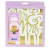 Hot PME Uitsteker voor Taarttopper Goud Mr&Mrs