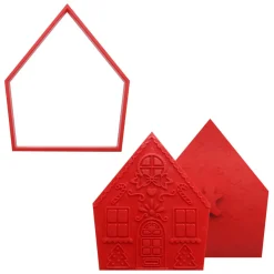 Sale PME Uitstekers en Stempels Gingerbread Huis Set/6