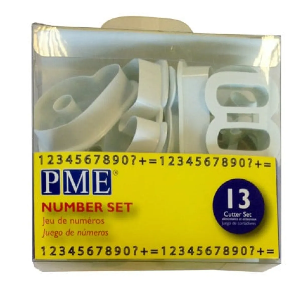 New PME Uitstekerset Cijfers set/13