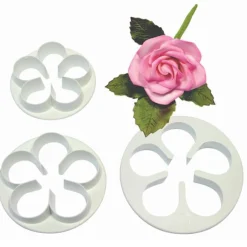 Outlet PME Uitstekerset Petal 5-blads Groot set/3