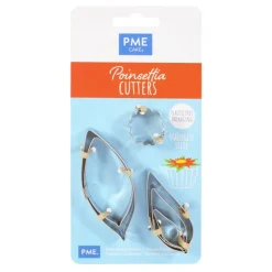 Online PME Uitstekerset Poinsettia Set/6