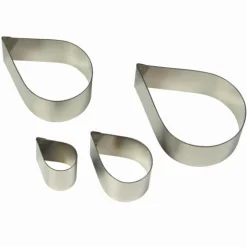 Outlet PME Uitstekerset Roos/Bloemblad set/4