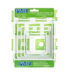 Hot PME Uitstekerset Vierkant set/6