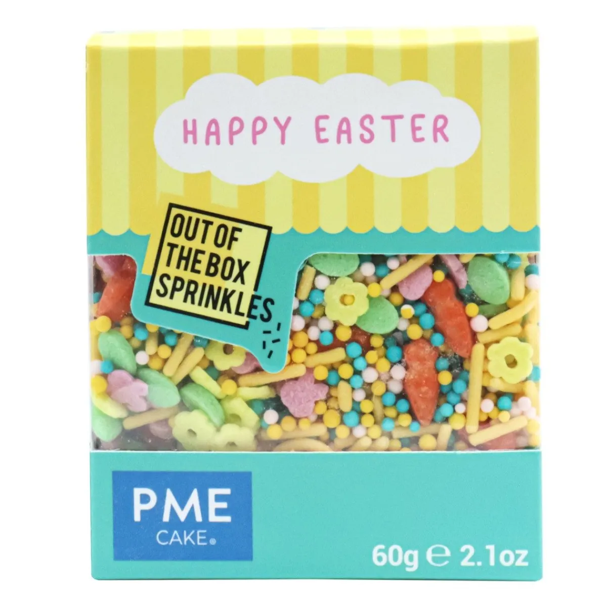 Discount PME Vrolijk Pasen Sprinkle Mix (Out of the Box) 60g
