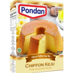 Outlet Pondan Cakemix Chiffon Kaas 400g