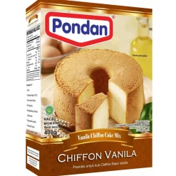 Hot Pondan Cakemix Chiffon Vanille 400g