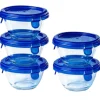 Sale Pyrex Cook & Go Ovenschalen met Deksel Rond 0,2L Set/5