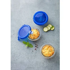 Sale Pyrex Cook & Go Ovenschalen met Deksel Rond 0,2L Set/5