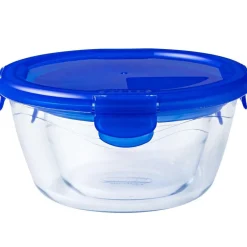 Best Pyrex Cook & Go Ovenschalen met Deksel Rond 0,7L/1,6L Set/2