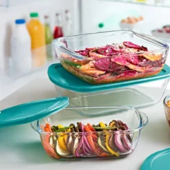 Clearance Pyrex Cook & Store Ovenschaal met Deksel 23x15x7cm