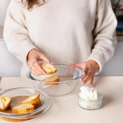 Discount Pyrex 4-in-1 Ovenschaal Rond met Deksel 21x18x9cm