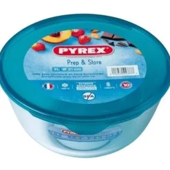 New Pyrex Prep & Store Beslagkom met Deksel 2,3L (Ø21cm)