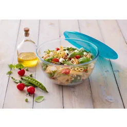 Best Pyrex Prep & Store Beslagkom met Deksel 1,1L (Ø17cm)