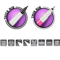 Sale Rainbow Dust RD Stift eetbare inkt dubbelzijdig Donker Goud