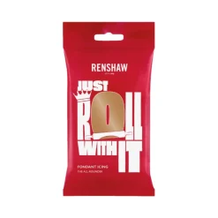 Outlet Renshaw Rolfondant Bruin 250g