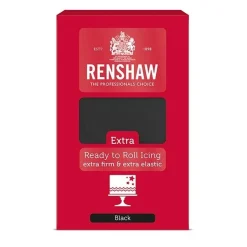 Sale Renshaw Rolfondant Extra 1kg Zwart