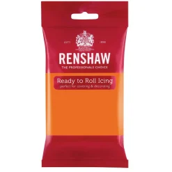 New Renshaw Rolfondant Oranje 250g