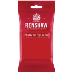 Clearance Renshaw Rolfondant Rood 250g