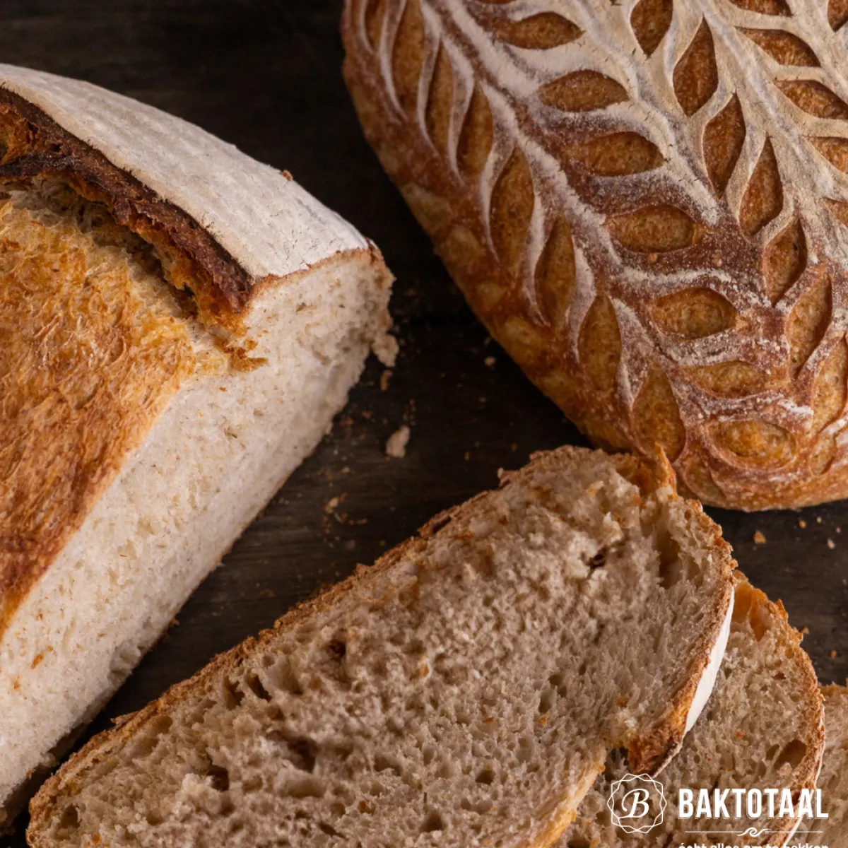 Hot BrandNewCake Rijsmandje Riet Ovaal 22x15cm (400 tot 600 gram deeg)